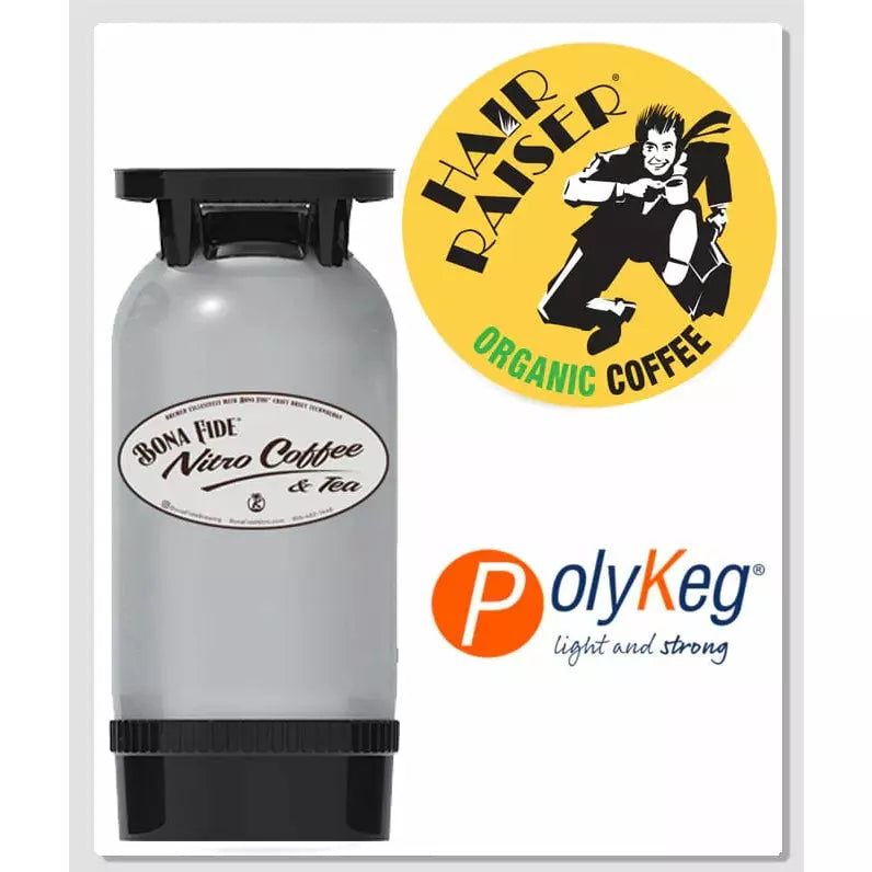 Organic Hair Raiser® Nitro Coffee 5 Gal BIK PolyKeg - www.yourespressomachines.com