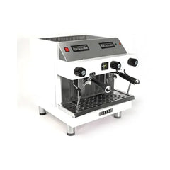 Astra: Mega II Automatic 2 Group Espresso Machine White www.yourespressomachines.com