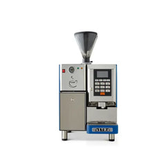 Astra: Super Automatic Espresso Machine, One Step Double Hopper with Refrigerator 110V SM-222- blue www.yourespressomachines.com