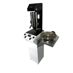 Coffee Crafters: Duo Small Batch Coffee Roaster Left Side White.  www.yourespressomachines.com