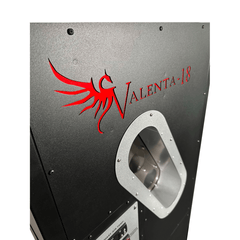 Coffee Crafters: Valenta 18 Fluid Bed Coffee Roaster Logo. www.yourespressomachines.com