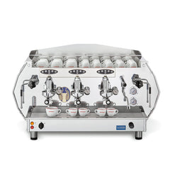 La Pavoni: Diamante Espresso - 3 Group volumetric  www.yourespressomachines.com