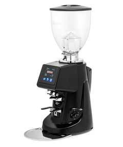 LaSpaziale_MAC_80_SMART_PCM_BLACK La Spaziale MAC 80 SMART +PCM commercial espresso grinder, front view