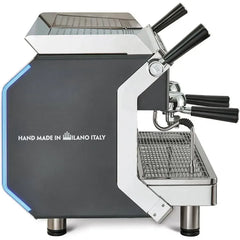 La Pavoni: Desiderio 2 Group Black DESI 2V B Side www.yourespressomachines.com