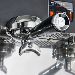 La Pavoni: Desiderio 2 Group Black DESI 2V B  tamp and spout www.yourespressomachines.com