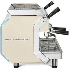 La Pavoni: Desiderio 2 Group White DESI 2V W side www.yourespressomachines.com