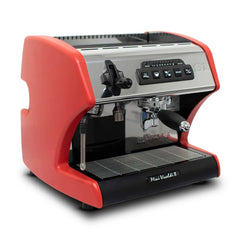La Spaziale S1 Vivaldi II Red Side Profile www.yourespressomachines.com
