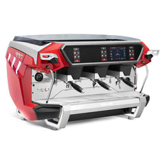 La Spaziale: S50 Performance Electronic Automatic Espresso Machine 3 Group Red- www.yourespressomachines.com