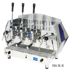 DIA 3L-B La Pavoni Diamante 3 Group Espresso Machine Blue www.yourespressomachines.com