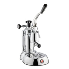 La Pavoni "Stradivari" 8 Cup-Chrome & Black Item #ESC-8 - www.yourespressomachines.com