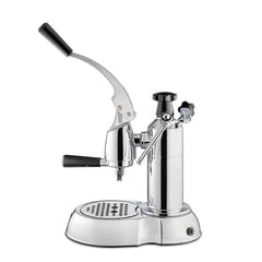 La Pavoni "Stradivari" 8 Cup-Chrome & Black Item #ESC-8 - www.yourespressomachines.com