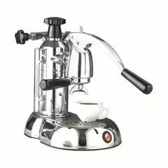 La Pavoni "Stradivari" 8 Cup-Chrome & Black Item #ESC-8 - www.yourespressomachines.com