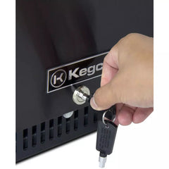 Kegco 15" Wide Cold Brew Coffee Single Tap Black Commercial Kegerator