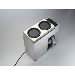 Grindmaster: Portable Pourover Coffee Brewer. Warmers: 3 total: 2 top and 1 bottom. 0002-30001 (CPO-3P-15A) - www.yourespressomachines.com